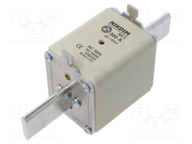 Fuse: fuse; gG; 300A; 500VAC; industrial; NH2