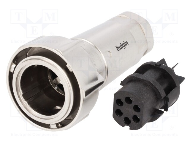 Connector: circular; plug; female; PIN: 6; Buccaneer 7000; 10A; 500V