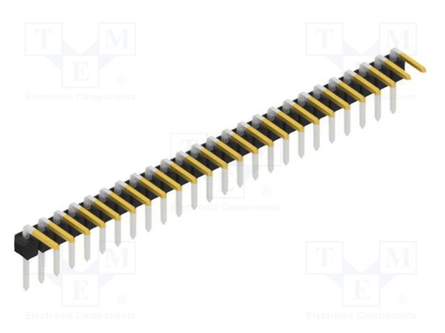 Connector: pin strips; pin header; male; PIN: 25; 2.54mm; THT; 1x25