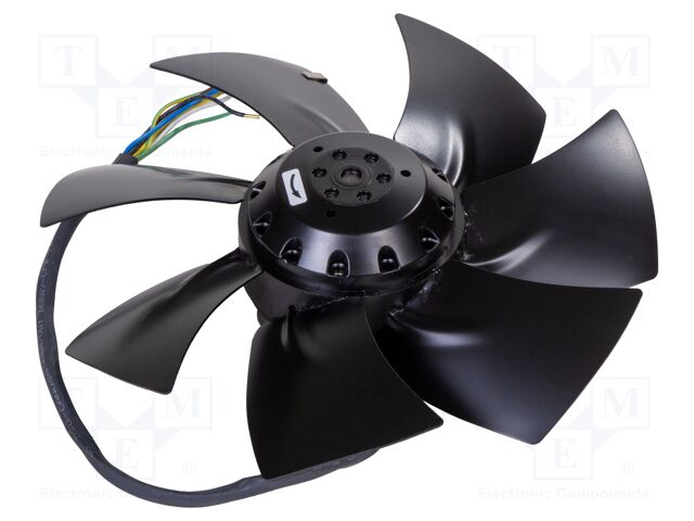 Fan: AC; axial; 230/400VAC; Ø251x74mm; 1830m3/h; 69dBA; ball; IP44