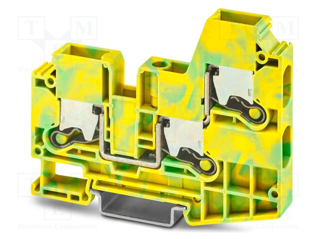 Splice terminal: rail; PA; L: 68.5mm; 1.5÷16mm2; ways: 1; W: 10.2mm