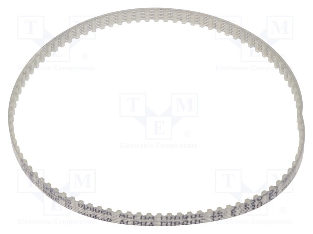 Timing belt; T2.5; W: 4mm; H: 1.3mm; Lw: 230mm; Tooth height: 0.7mm