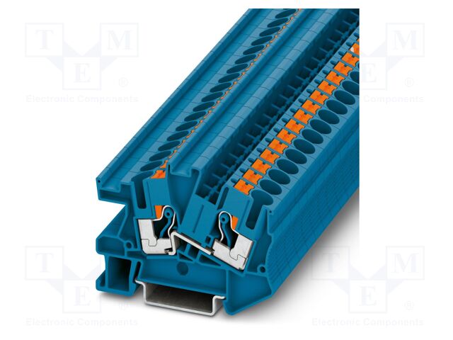 Splice terminal: rail; 41A; 800V; push-in; PA; L: 48.5mm; 0.5÷10mm2