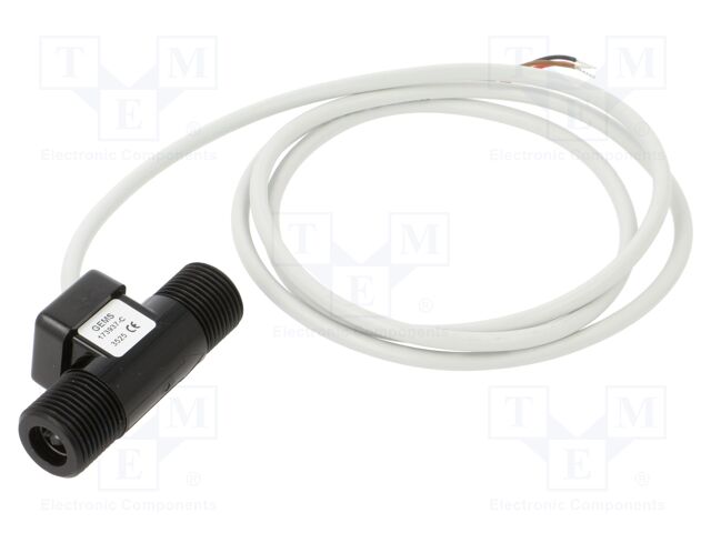 Sensor: flow; 5÷24VDC; 1÷10l/min; OUT: NPN; -20÷100°C; 0.9m; FT-110