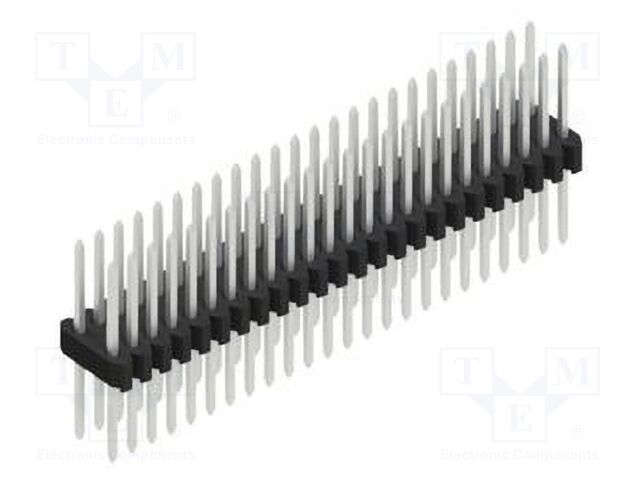 Connector: pin strips; pin header; male; PIN: 48; 1.27mm; THT; 2x24