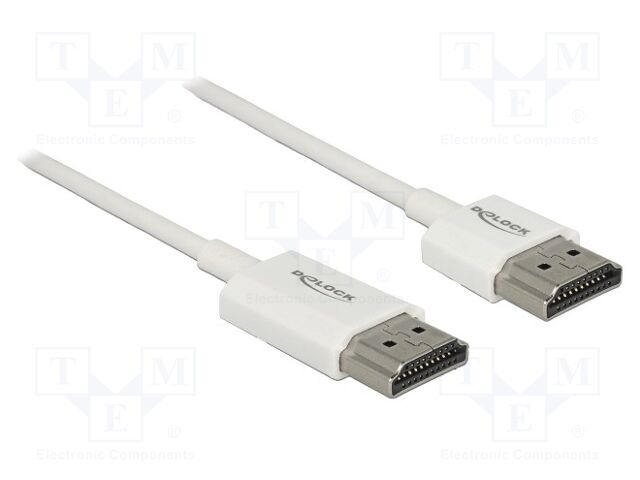 Cable; HDMI plug,both sides; HDMI 2.0,High Speed + Ethernet