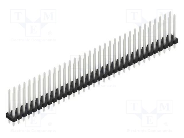 Connector: pin strips; pin header; male; PIN: 66; 2.54mm; THT; 2x33