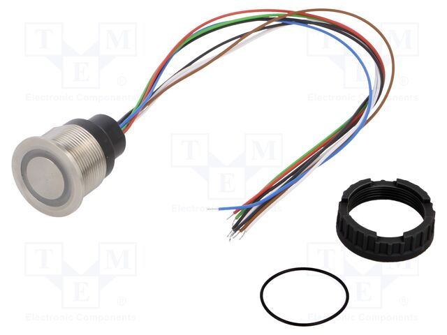 Switch: capacitive; Pos: 2; SPST-NO; 0.1A/42VAC; 0.1A/60VDC; IP67