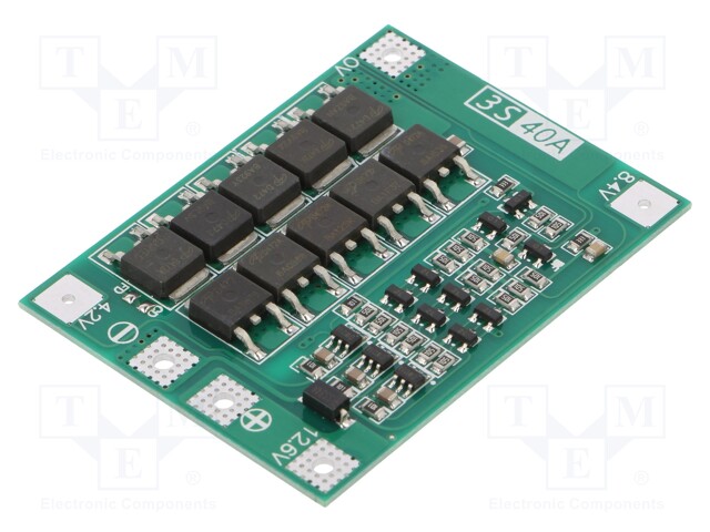 55x41mm; Rechargeable battery: Li-Ion; Temp: -40÷50°C; Ifsm: 50A