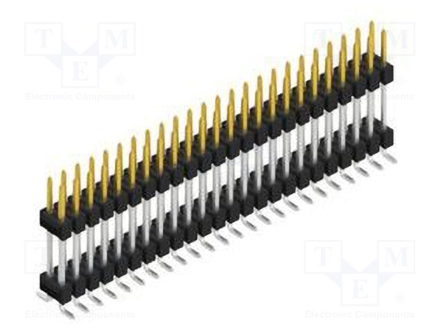 Connector: pin strips; pin header; male; PIN: 48; 2.54mm; SMT; 2x24