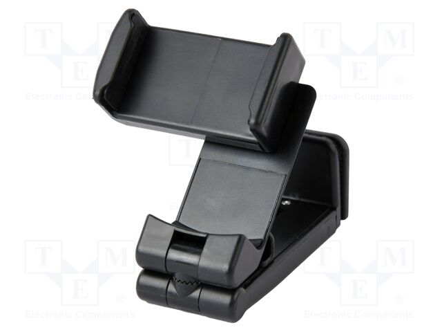 Car holder; black; for dashboard; Size: 50-90mm; 6"