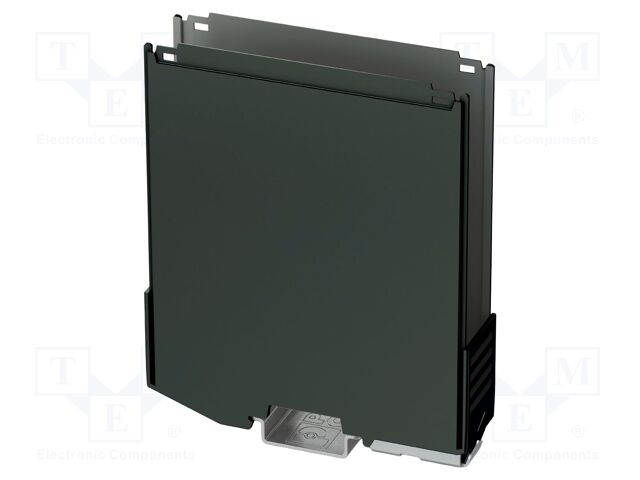 Enclosure base; with terminals; black; UL94V-0; ICS25; X: 108.35mm
