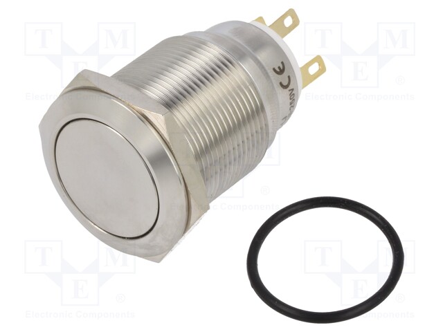 Switch: vandal resistant; Pos: 2; SPDT; 3A/220VAC; 5A/24VDC; IP65