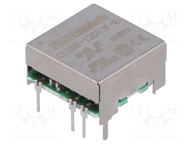Converter: DC/DC; 1.5W; Uin: 12V; 5VDC; Iout: 300mA; DIP7; 3.2g