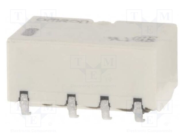Relay: electromagnetic; DPDT; Ucoil: 5VDC; 0.3A/125VAC; 1A/30VDC