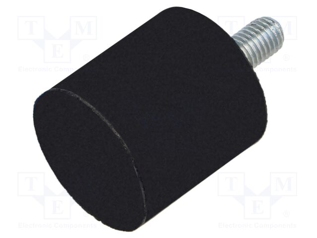 Vibroisolation foot; Foot material: rubber