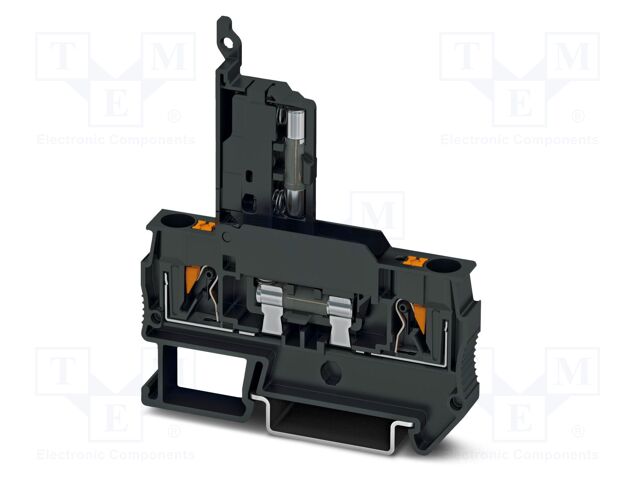 Splice terminal: rail; PA; L: 35.3mm; terminals: 2; W: 8.2mm