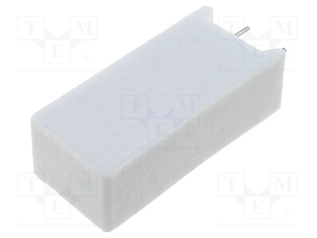 Resistor: wire-wound; cement; THT,vertical; 220Ω; 10W; ±5%