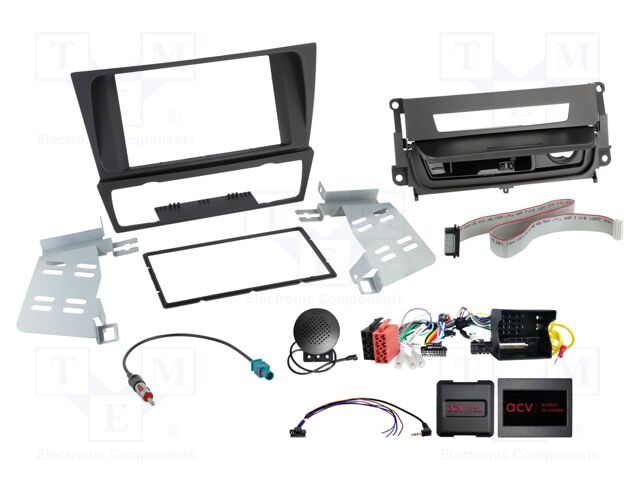 Adapter for control from steering wheel; BMW; black