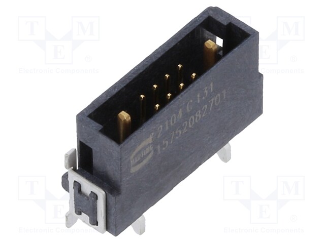 Connector: PCB to PCB; Series: har-flex Hybrid; -55÷125°C; SMT