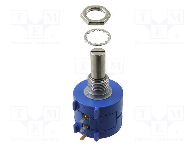 Potentiometer: shaft