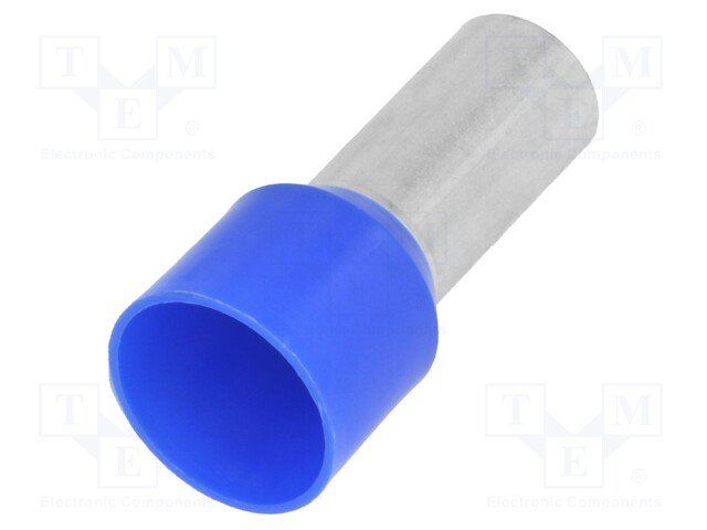 Bootlace ferrule; insulated; copper; Insulation: polypropylene
