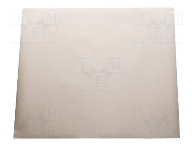 Shielding mat; 240x240x0.2mm; Permeability: 60; self-adhesive