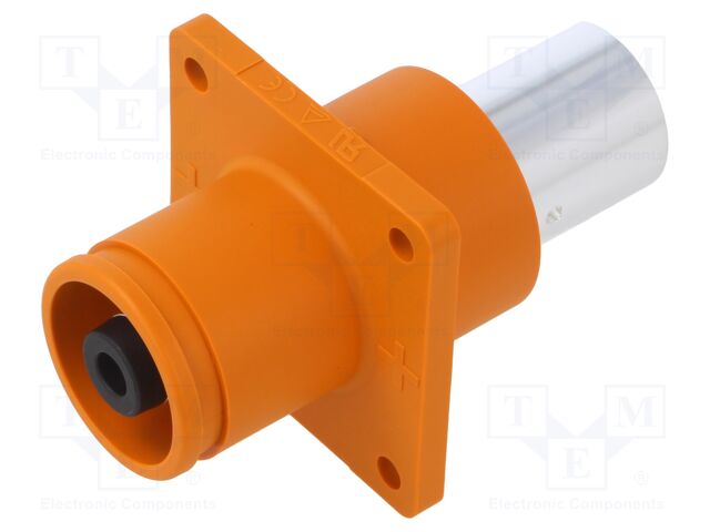 Connector: DC supply; socket; ES-350A; PIN: 1; crimped; 1.5kV; IP67