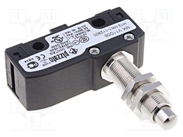 Microswitch SNAP ACTION; with pin; SPDT; 6A/250VAC; 5A/24VDC