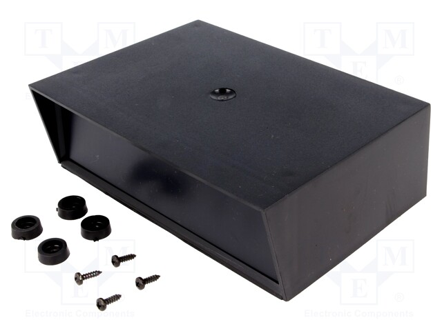 Enclosure: with panel; X: 150mm; Y: 110mm; Z: 50mm; ABS; black