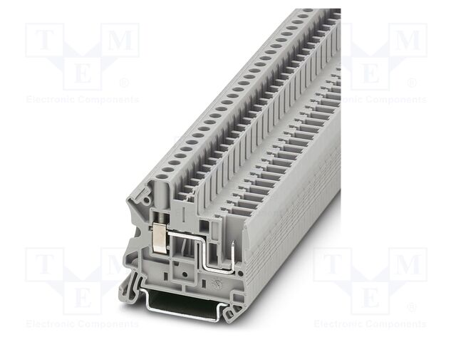 Splice terminal: rail; UT; PA; terminals: 2; W: 6.2mm; H: 47.6mm