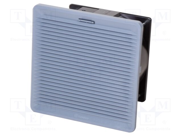 Fan: AC; axial; 230VAC; 270÷445m3/h; 72dBA; ball; IP54; grey