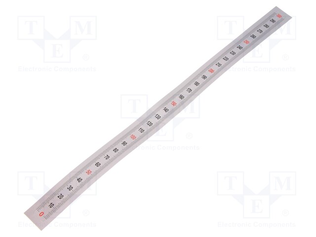 Ruler; figures vertically arranged,self-adhesive; W: 11mm