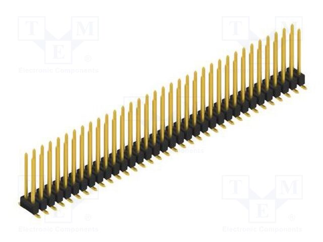 Connector: pin strips; pin header; male; PIN: 68; 2.54mm; SMT; 2x34