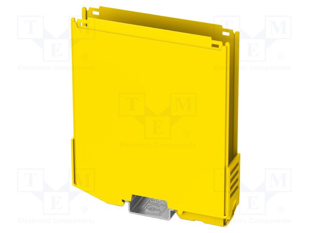 Enclosure base; with terminals; yellow; UL94V-0; ICS20; Y: 100mm