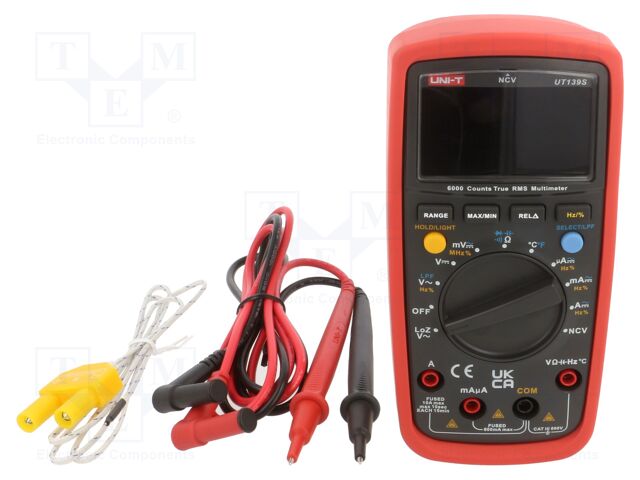 Digital multimeter; EBTN,bargraph; VDC: 60m/600m/6/60/600V