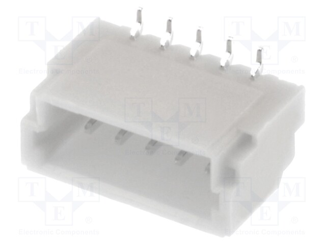 Socket; wire-board; male; SH,SR,SZ; 1mm; PIN: 5; SMT; 50V; 1A