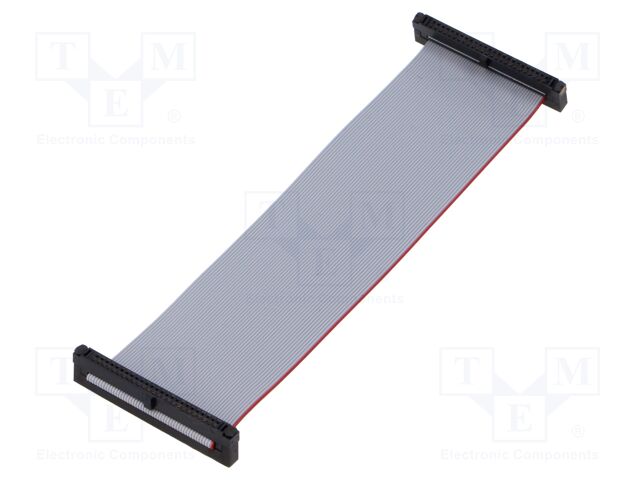 Ribbon cable with IDC connectors; Tape ph: 0.64mm; 127mm