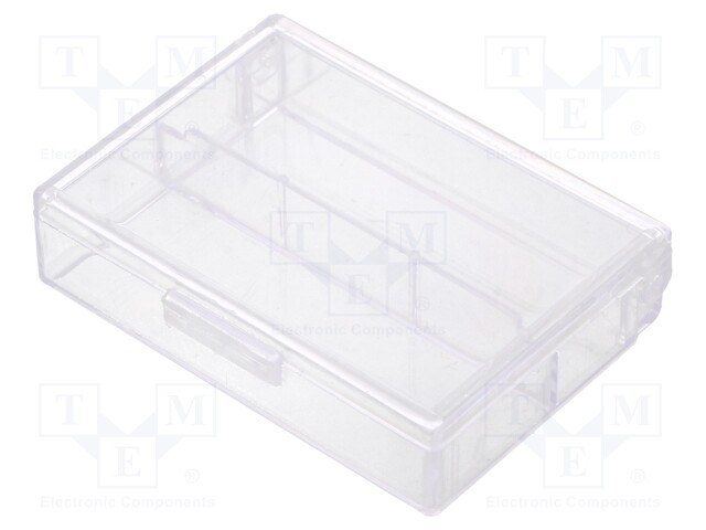 Container: compartment box; 75x51x15mm