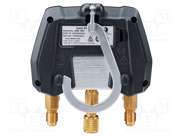 Digital manifold; Press.meas.range: -1÷60bar; Bluetooth; IP54