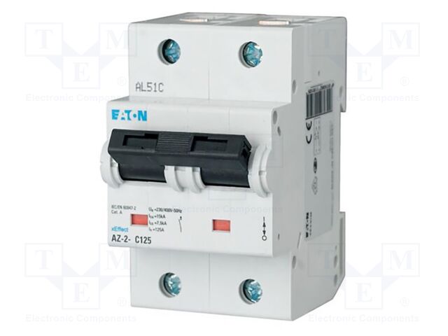 Circuit breaker; 230/400VAC; Inom: 80A; Poles: 2; DIN; Charact: D