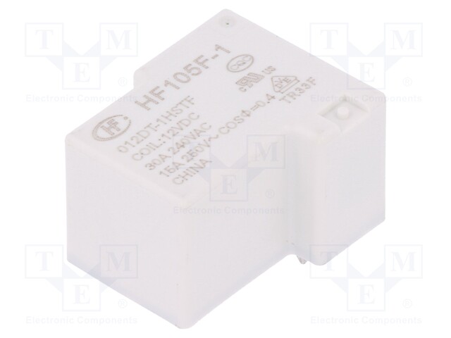 Relay: electromagnetic; SPST-NO; Ucoil: 12VDC; 40A; Ucoil min: 9VDC