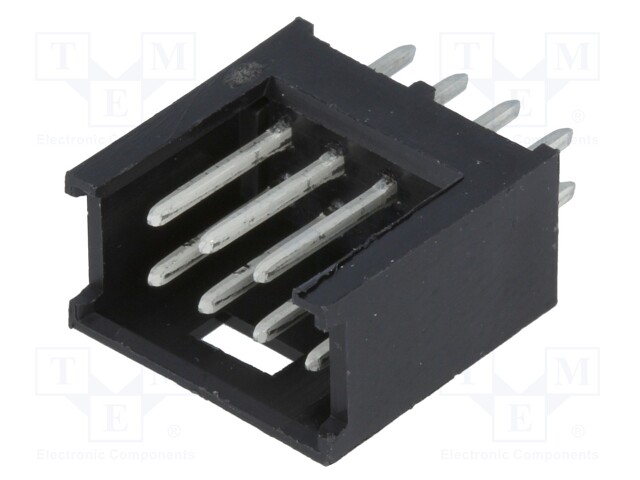 Socket; wire-board; male; AMPMODU MOD II; 2.54mm; PIN: 8; THT
