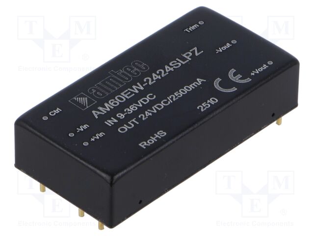 Converter: DC/DC; Protection: short circuit protection SCP