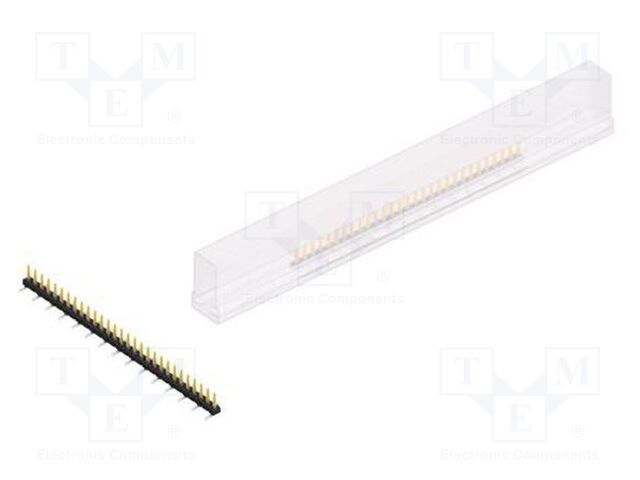 Connector: pin strips; pin header; male; PIN: 29; 2mm; SMT; 1x29