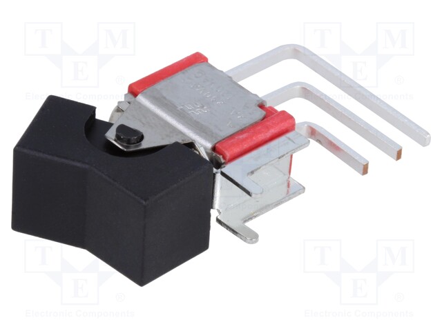 ROCKER; SPDT; Pos: 2; ON-ON; 2A/250VAC; 5A/28VDC; black; none