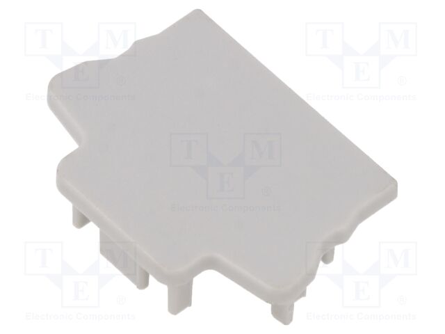 Cap for LED profiles; grey; FASKO