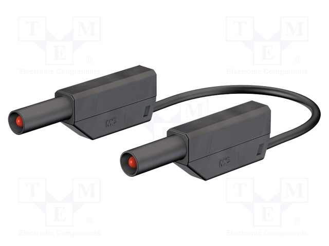 Test lead; 32A; 4mm banana plug-4mm banana plug; Urated: 1kV