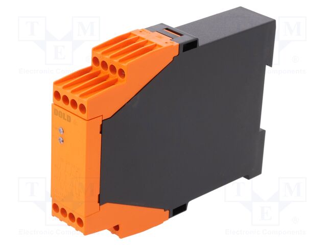 Automation module: safety relay; 24VDC; for DIN rail mounting