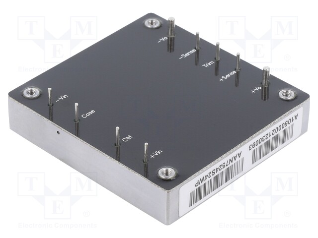 Converter: DC/DC; 75W; Uin: 9÷36V; 24VDC; Iout: 3.2A; Half Brick